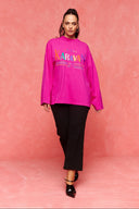 karavan fall winter 26' collection graziella longsleeve magenta