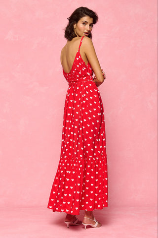 karavan clothing fashion spring summer 26 nai collection charlotte dress polka hearts red