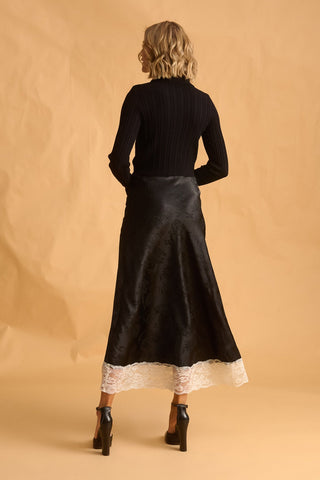 karavan clothing fashion fall winter 25 homecoming krvn collection quincy knitted top black