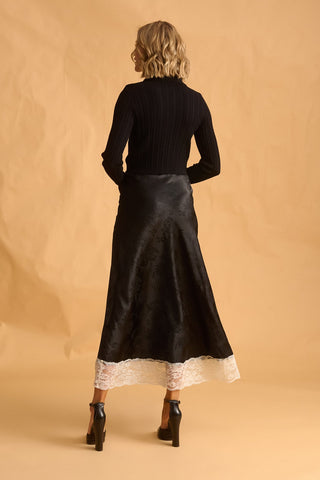 karavan clothing fashion fall winter 25 homecoming krvn collection charlotte skirt black