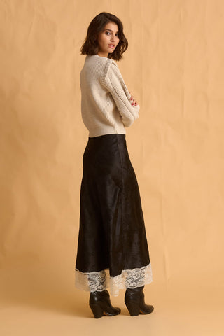 karavan clothing fashion fall winter 25 homecoming krvn collection salma knitted top ivory