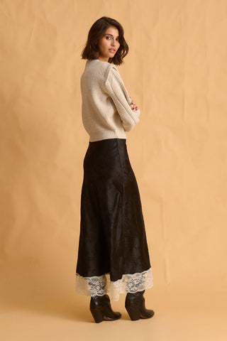 karavan clothing fashion fall winter 25 homecoming krvn collection charlotte skirt black