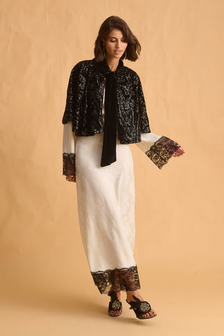 karavan clothing fashion fall winter 25 homecoming krvn collection charlotte skirt ivory