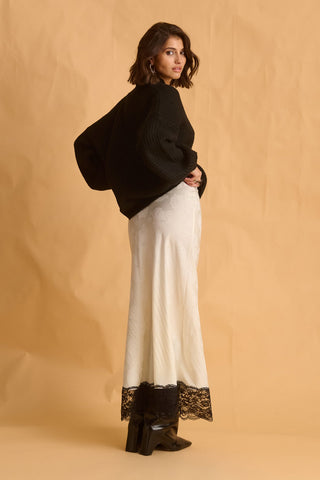 karavan clothing fashion fall winter 25 homecoming krvn collection charlotte skirt ivory