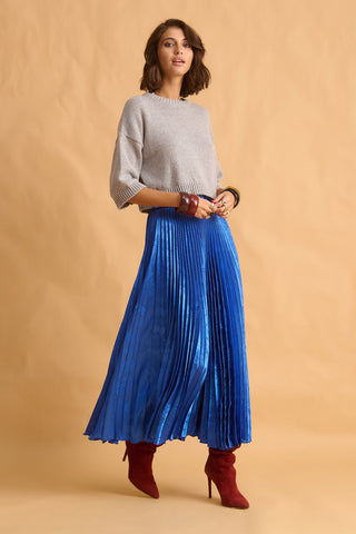 karavan clothing fashion fall winter 25 krvn homecoming collection amalia knitted crop top grey