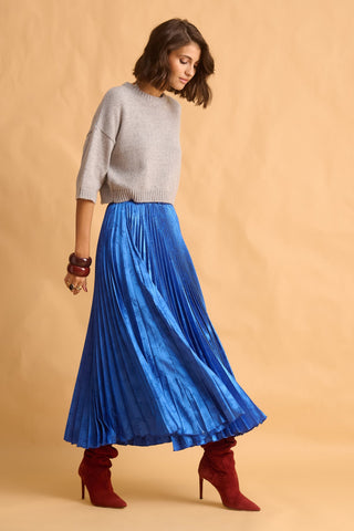 karavan clothing fashion fall winter 25 krvn homecoming collection amalia knitted crop top grey