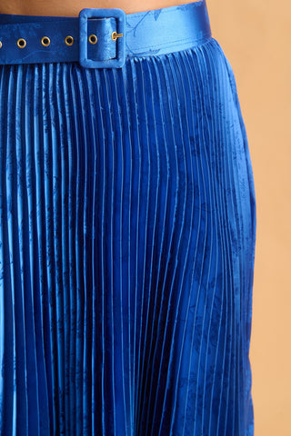 karavan clothing fashion fall winter 25 homecoming krvn collection chrysa skirt blue