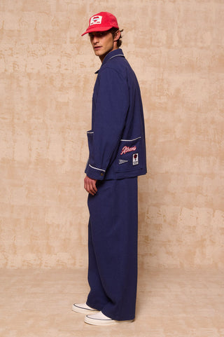 karavan clothing fashion spring summer 26 men nai collection miguel jacket blue