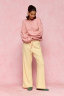 karavan loungewear planet fall winter 26' collection candy cardigan pink