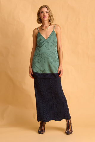 karavan clothing fashion fall winter 25 krvn homecoming collection carly top green