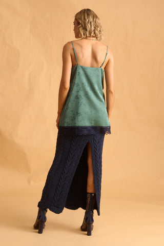 karavan clothing fashion fall winter 25 krvn homecoming collection carly top green