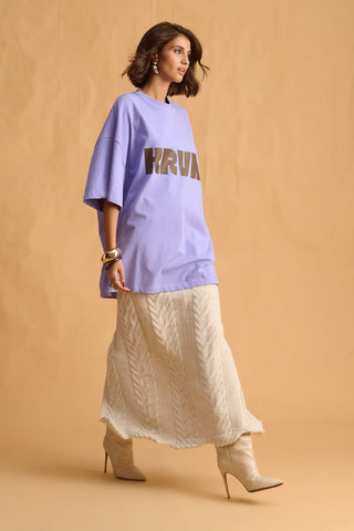 karavan clothing fashion fall winter 25 homecoming krvn collection xenia tee lilac