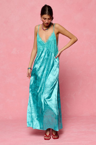 karavan clothing fashion krvn spring summer 26 nai collection colette dress aqua