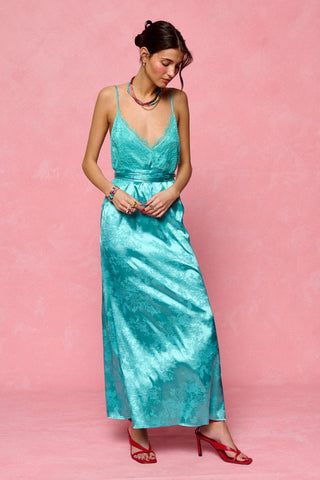 karavan clothing fashion krvn spring summer 26 nai collection colette dress aqua