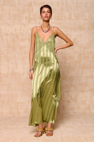 karavan clothing fashion krvn spring summer 26 nai collection colette dress green