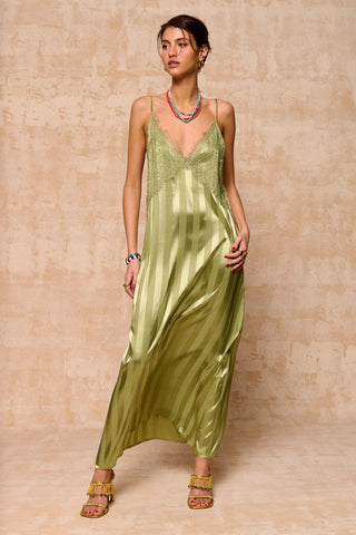 karavan clothing fashion krvn spring summer 26 nai collection colette dress green