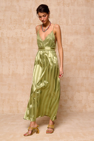 karavan clothing fashion krvn spring summer 26 nai collection colette dress green