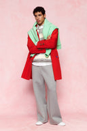 karavan men fall winter 26' collection cesar coat red