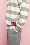karavan men fall winter 26' collection antonio sweater grey ivory