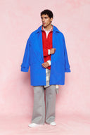 karavan men fall winter 26' collection cesar coat blue