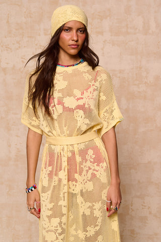 karavan clothing fashion spring summer 26 nai collection constance knitted dress yellow