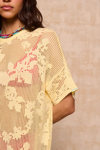 karavan clothing fashion spring summer 26 nai collection constance knitted dress yellow