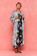 karavan fall winter 26' collection corazon nightdress floral black