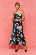 karavan fall winter 26' collection corazon nightdress floral black