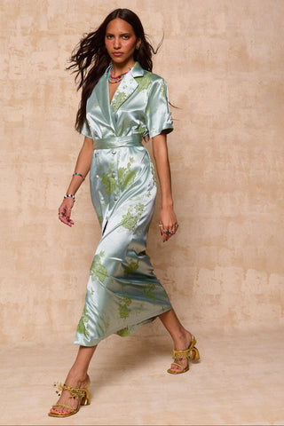 karavan clothing fashion krvn spring summer 26 nai collection courtney dress mint lime