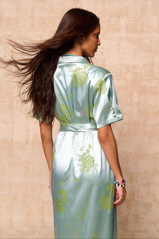 karavan clothing fashion krvn spring summer 26 nai collection courtney dress mint lime