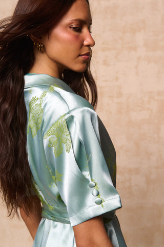 karavan clothing fashion krvn spring summer 26 nai collection courtney dress mint lime