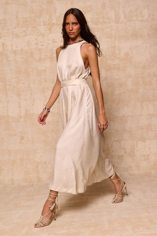 karavan clothing fashion krvn spring summer 26 nai collection cyrus dress beige