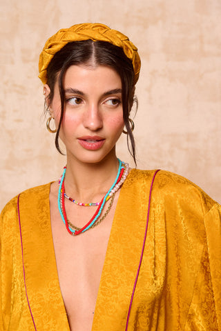 Perla Headband (Orange)