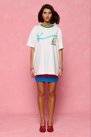 karavan clothing fashion spring summer 26 nai collection dino tee boat