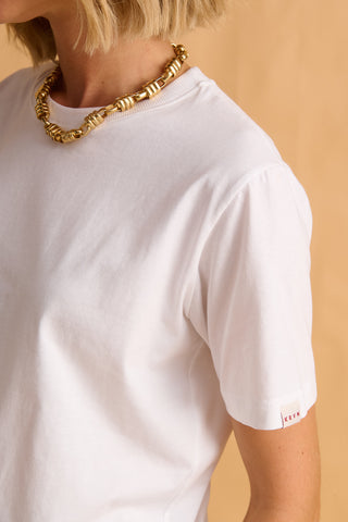 karavan clothing fashion fall winter 25 homecoming krvn collection helia tee white grey