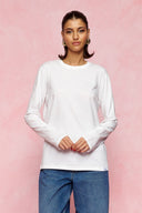 karavan fall winter 26' collection eda longsleeve tee black white