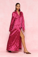 karavan fall winter 26' collection demylia dress magenta