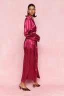 karavan fall winter 26' collection demylia dress magenta
