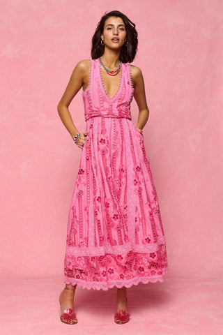 karavan clothing fashion spring summer 26 nai collection destiny dress pink