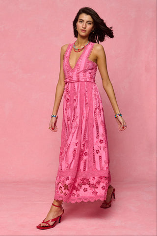 karavan clothing fashion spring summer 26 nai collection destiny dress pink