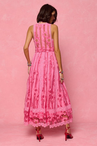 karavan clothing fashion spring summer 26 nai collection destiny dress pink