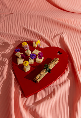 karavan clothing fashion fall winter 25 homecoming homeware collection serving tray heart shaped