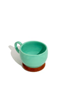 Donut Coffee Mug (Turquoise)