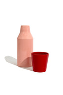 Ceramic Carafe & Cup (Pink)
