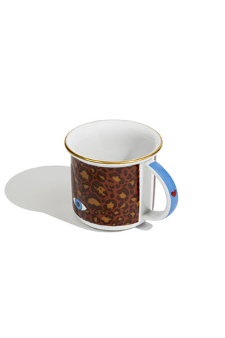 Porcelain Espresso Mug (Leopard)