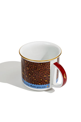Porcelain Mug (Leopard)