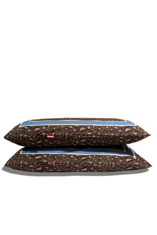 karavan clothing planet homeware collection fall winter 25 26 pillow case set leopard