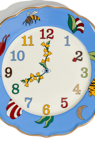 Porcelain Dinner Plate (Clock)