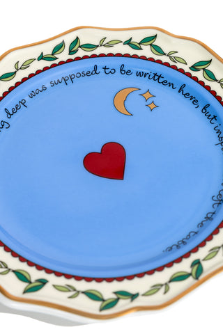 Porcelain Starter Plate (Heart)