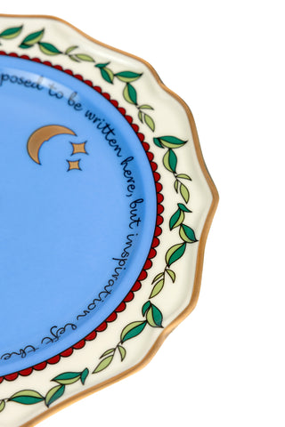 Porcelain Starter Plate (Heart)